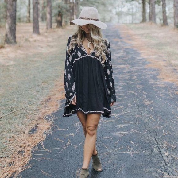 boho diamond dresses